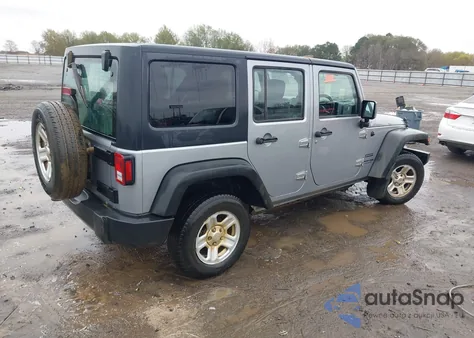 2018 Jeep Wrangler Jk Unlimited Sport Rhd 4X4 z USA, uszkodzony, nr VIN 1C4BJWKG7JL864160